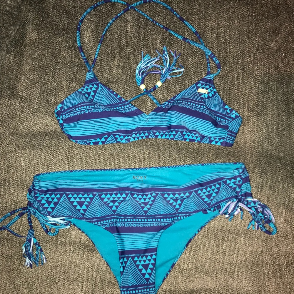 Blue Roxy bikini